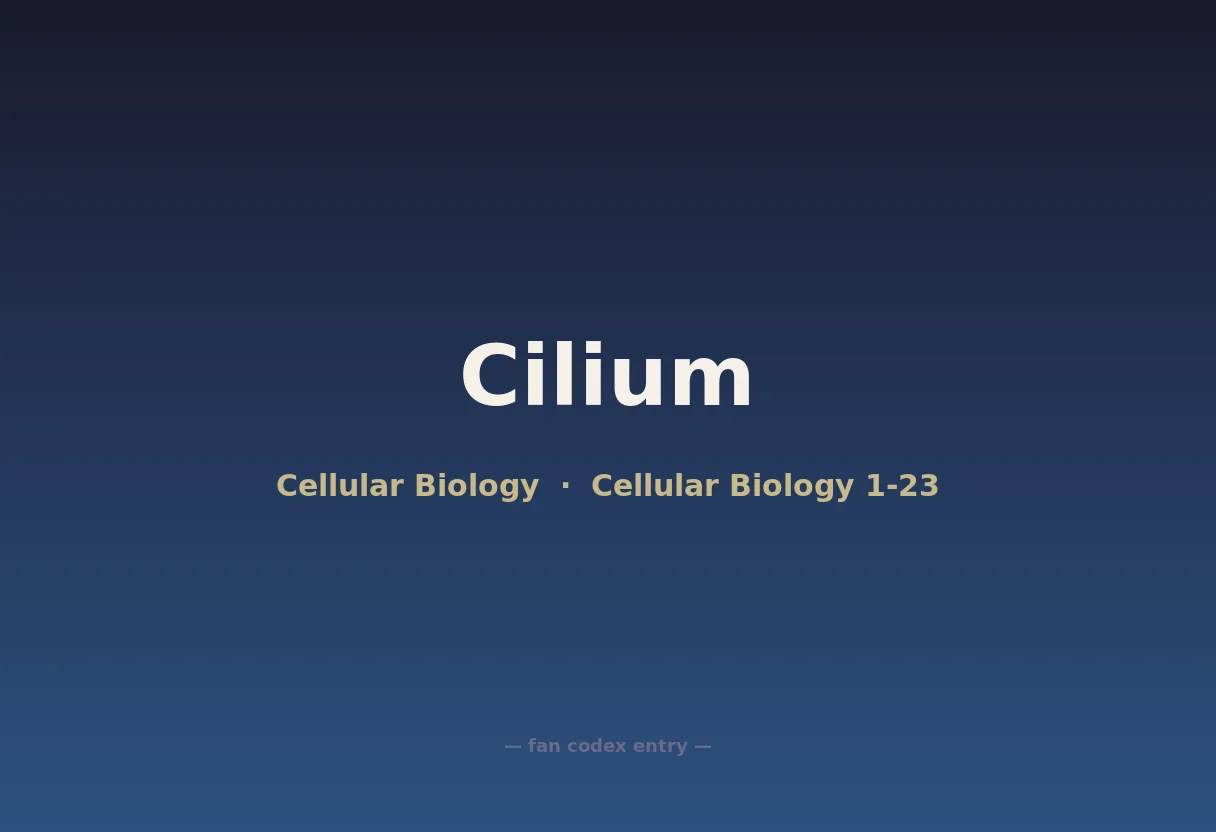 Cilium